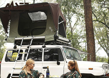 Tenda Rak Mobil Otomatis 4x4, Hard Top Car Roof Top Tent Untuk Mobil Kecil pemasok