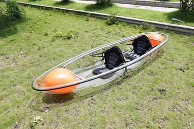 Mesin Top Jet Wanita Transparan Kano Kayak Memancing Pedal Drive Racing pemasok