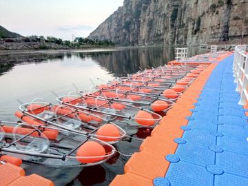 Polycarbonate Inflatable Navigator Rib -420 Perahu Transparan Dengan Garansi Satu Tahun pemasok