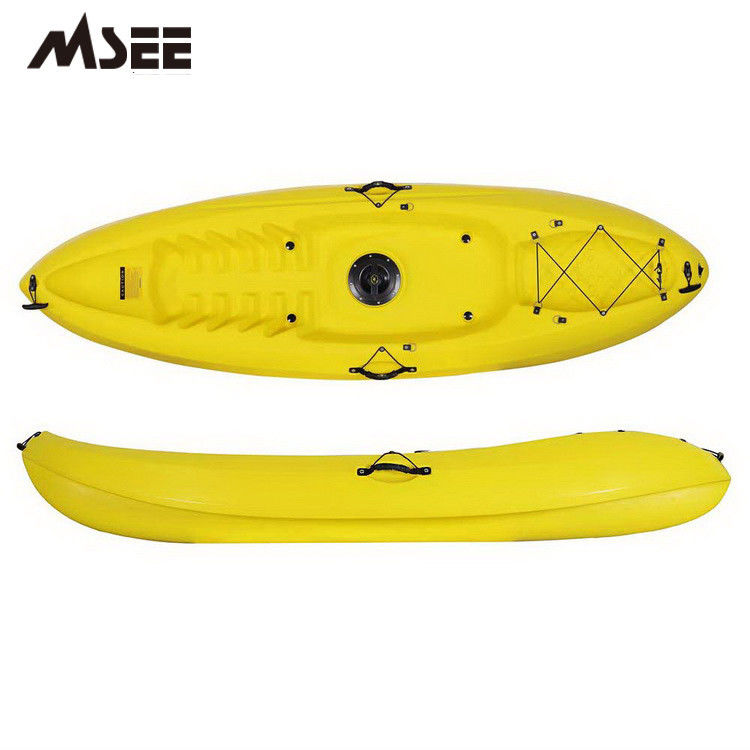 2,7m Inflatable Canoe Whitewater Pagaie Kayak Dengan 1 Kursi Kayak Handle pemasok