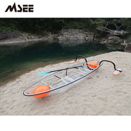 Disesuaikan Glass Bottom Boat, Durable Polycarbonate Fiberglass Kayak Canoe pemasok
