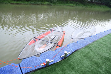 Transparan plastik transparan polikarbonat kayak bertenaga gas transparan untuk dijual pemasok