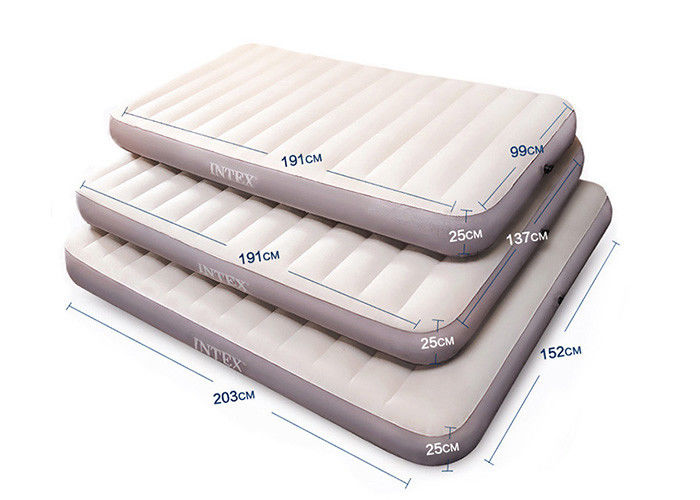 Ukuran Kustom Bepergian Tiup Tempat tidur CE / Sertifikasi ISO Bahan PVC Berkelompok pemasok